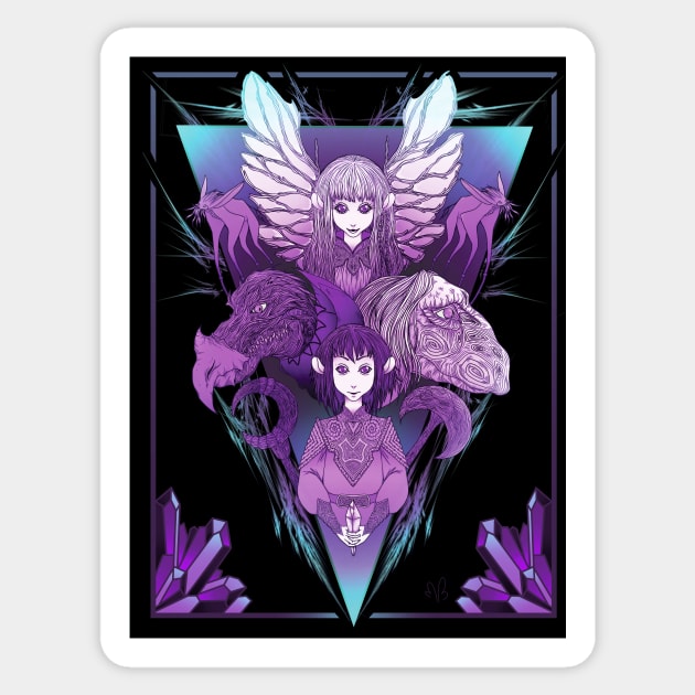 A Magical Adventure Sticker by Milliebeedoodles